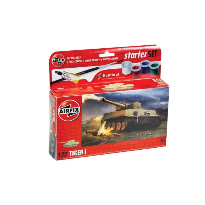 Airfix 1/72nd scale Tiger I Starter Set