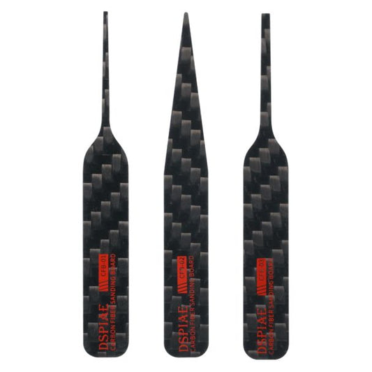 Dspiae Carbon Fibre Irregular Sanding Sticks Set 1: CFB-S01
