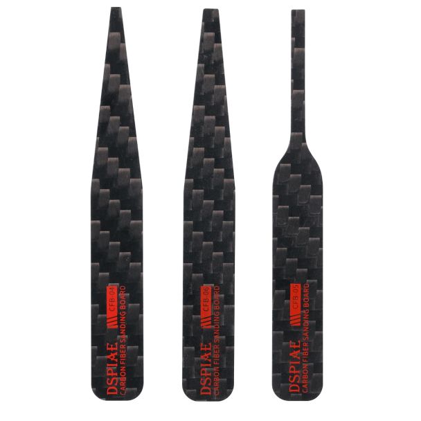 Dspiae Carbon Fibre Irregular Sanding Sticks Set 2: CFB-S02