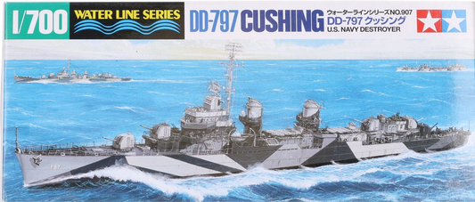 Tamiya 1/700th scale - USS Cushing (DD-797)