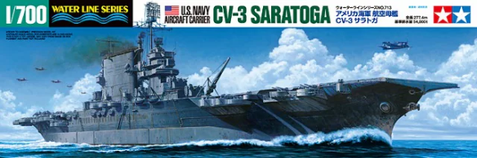Tamiya 1/700th scale - USS Saratoga Aircraft Carrier (CV-3)
