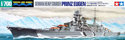 Tamiya 1/700th scale - German Heavy Cruiser Prinz Eugen