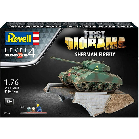 Revell 1/76th scale Sherman Firefly First Diorama set