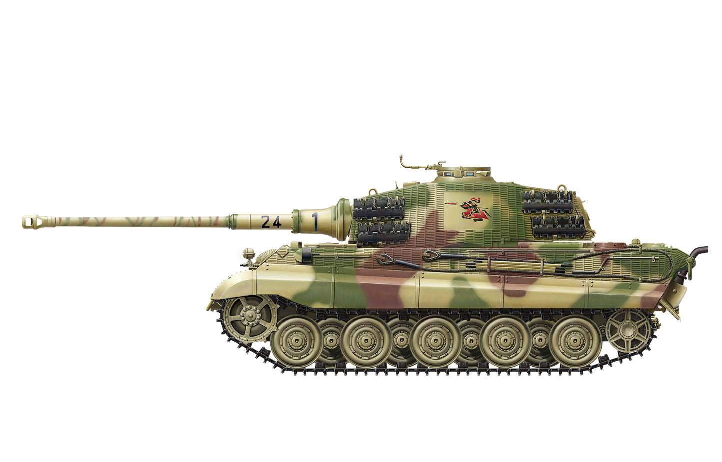 Meng Model 1/35th scale Sd.Kfz 182 King Tiger (Henschel Turret)