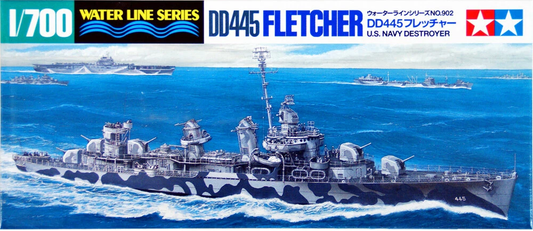Tamiya 1/700th scale - USS Fletcher (DD-445)