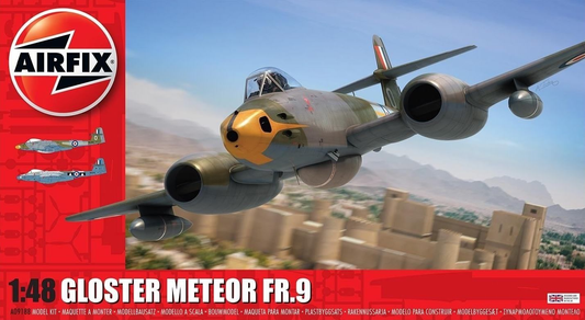Airfix 1/48th scale Gloster Meteor FR.9