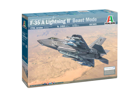 Italeri 1/48th scale F-35A Lightning II "Beast Mode"