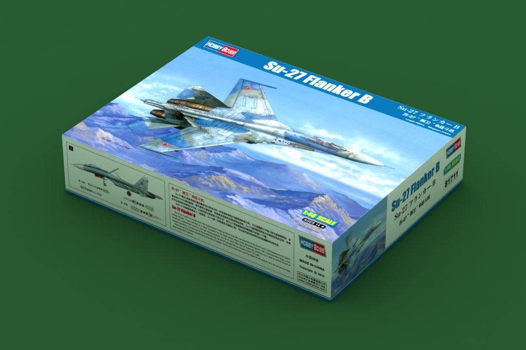 HobbyBoss 1/48th scale Su-27 Flanker B