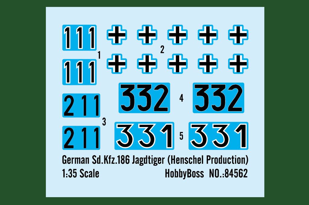 HobbyBoss 1/35th scale Jagdtiger (Henschel prod)