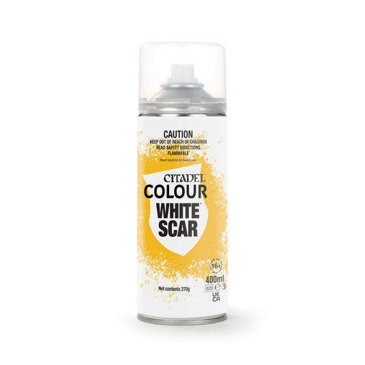 Games Workshop Citadel Paint: White Scar Spray 400 ml