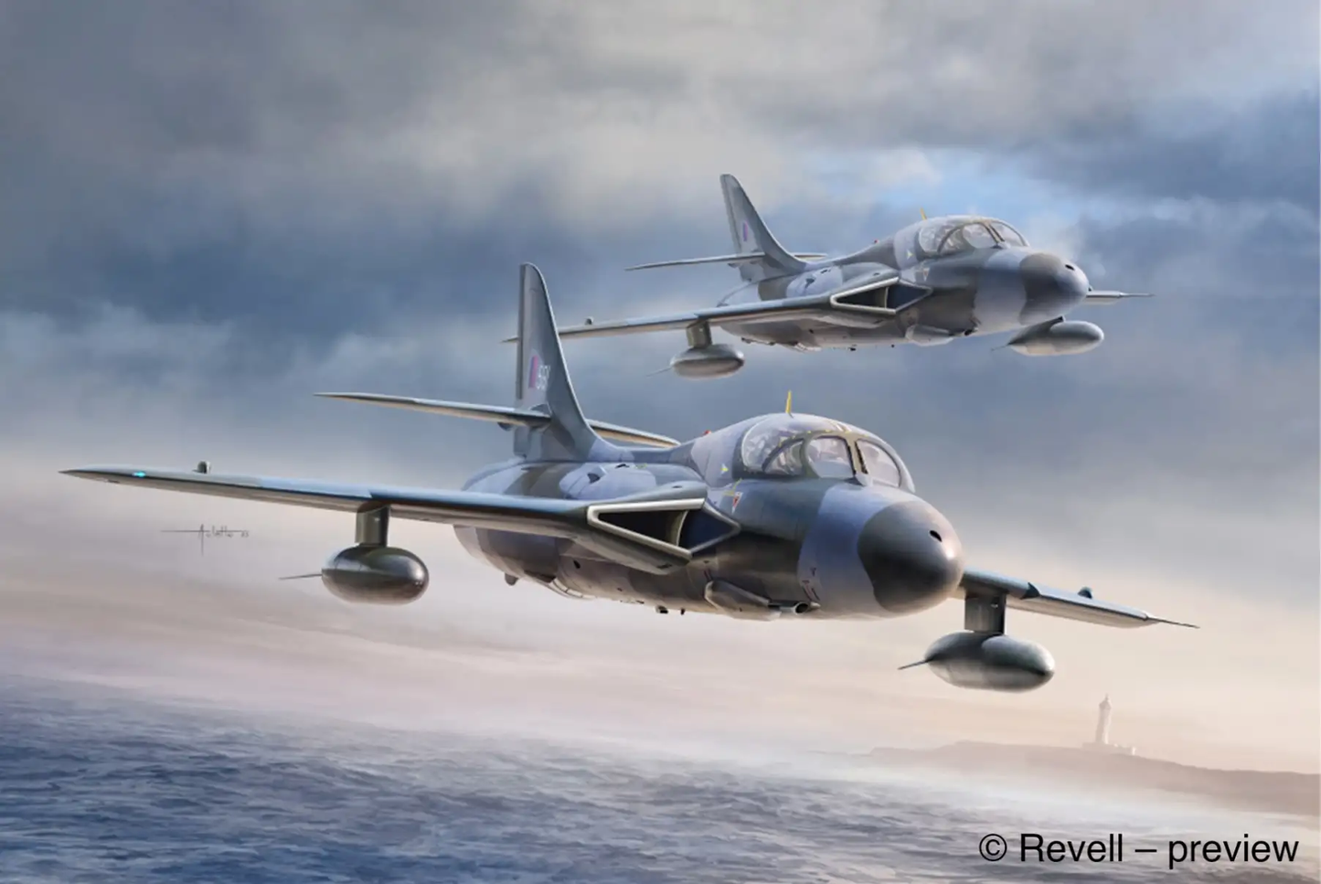 Revell 1/32nd scale British Hawker Hunter T.7/T.7A - PREORDER