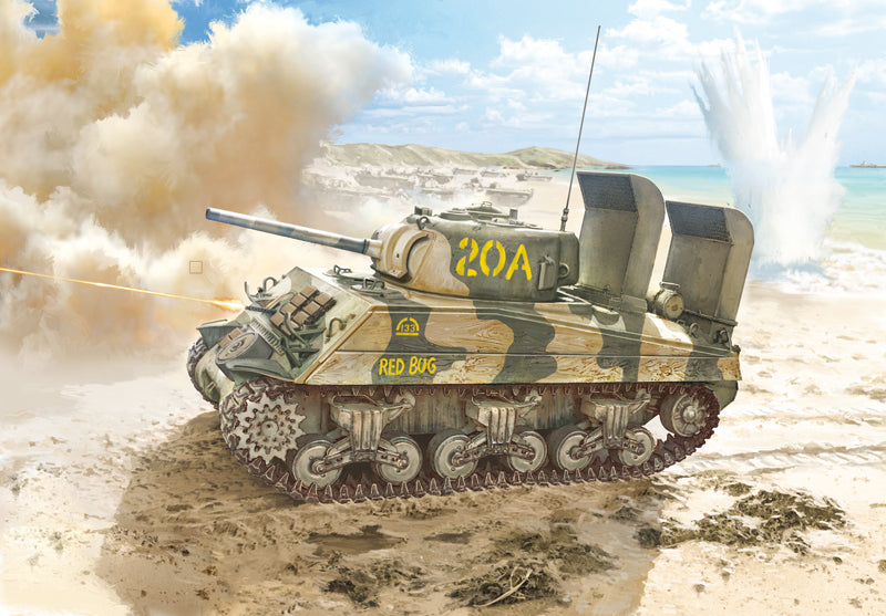 Italeri 1/35th scale M4A2 U.S. Marine Corps C