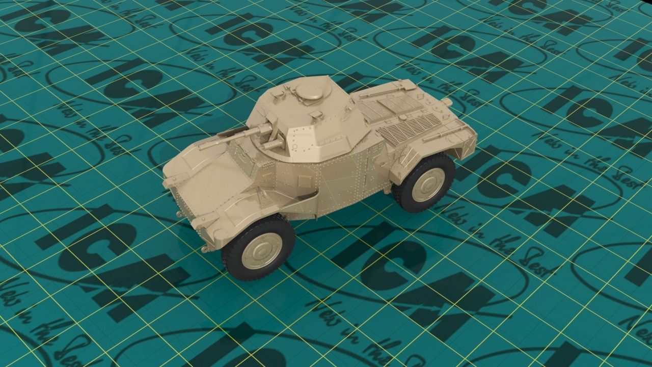ICM 1/35th scale Panhard 178 AMD-35