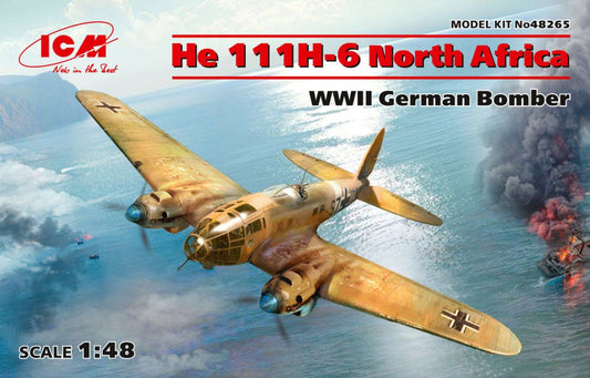 ICM 1/48th scaleHe 111H-6 North Africa