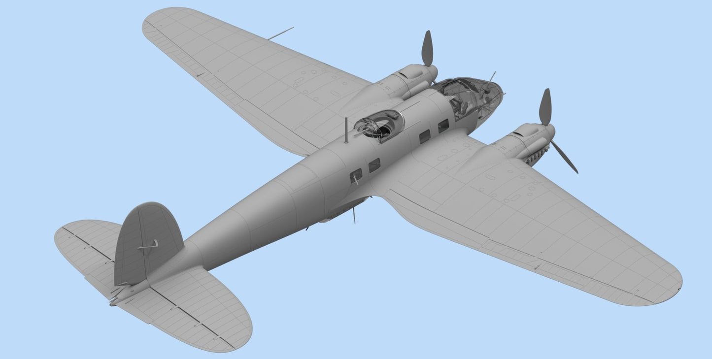ICM 1/48th scaleHe 111H-6 North Africa