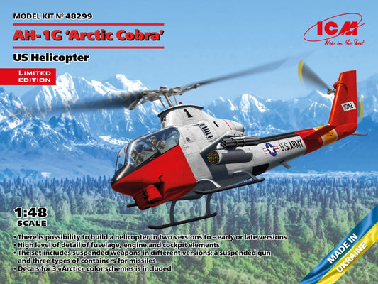 ICM 1/48th scale AH-1G Arctic Cobra - Limited Edition