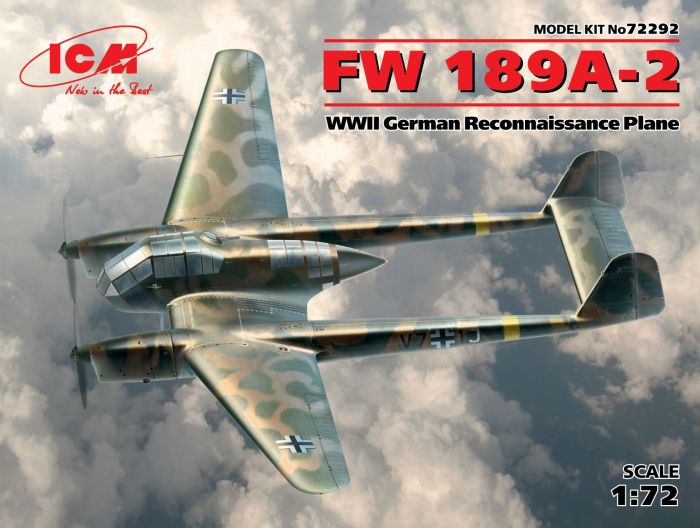 ICM 1/72nd scale Fw 189A-2