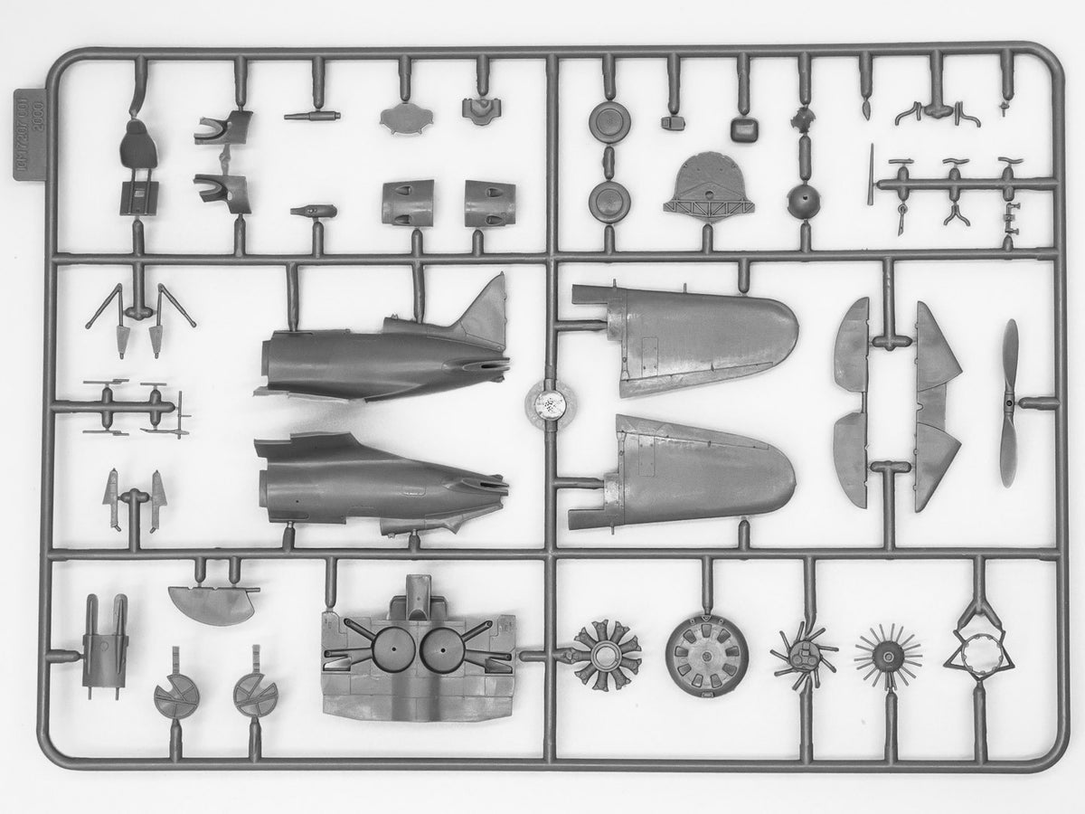 ICM 1/72nd scale ‘Air Battle Over Khalkhin-Gol’ I-16 Type 18 / I-153 Chaika / Ki-27a (Set of 3 Aircraft)