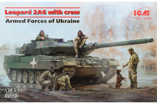 ICM 1/35 scale Leopard 2 with crew