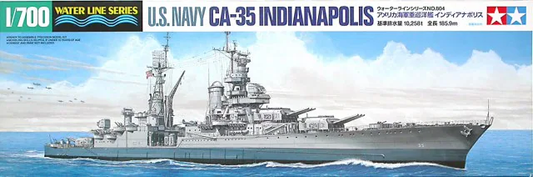 Tamiya 1/700th scale - USS Indianapolis Heavy Cruiser (CA-35)