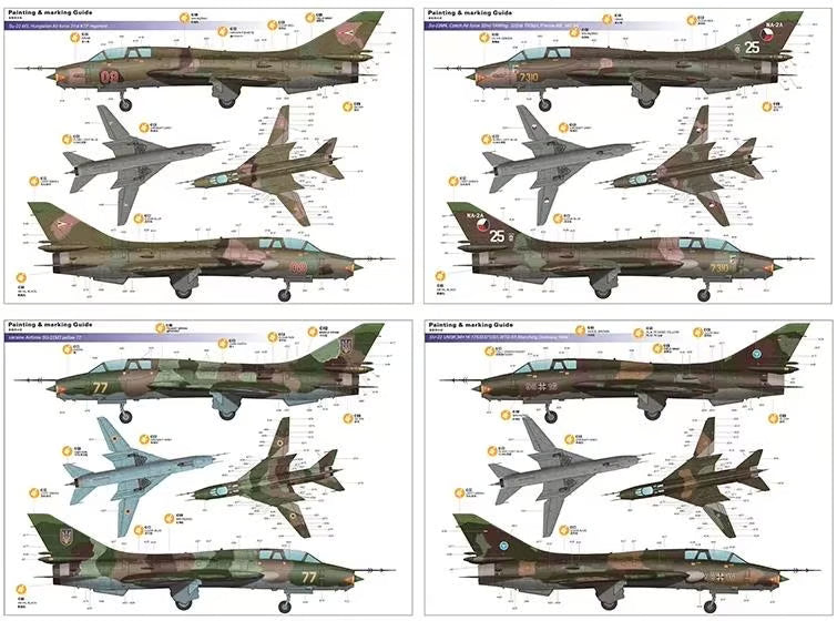 Kitty Hawk 1/48th scale Su-17/Su-22 UM3K/UM4 Fitter G