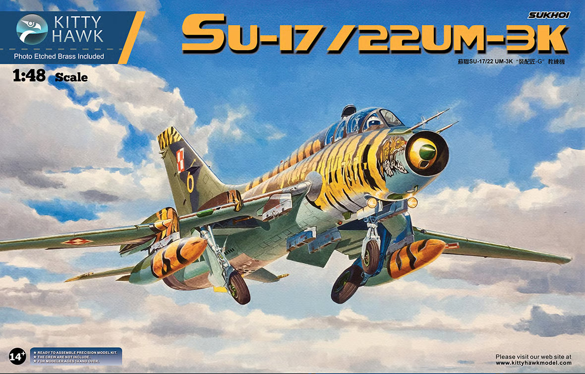 Kitty Hawk 1/48th scale Su-17/Su-22 UM3K/UM4 Fitter G
