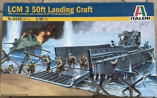 Italeri 1/35th scale LCM 3 50ft Landing Craft