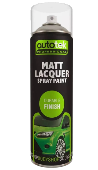 Autotek Matt Lacquer Spray