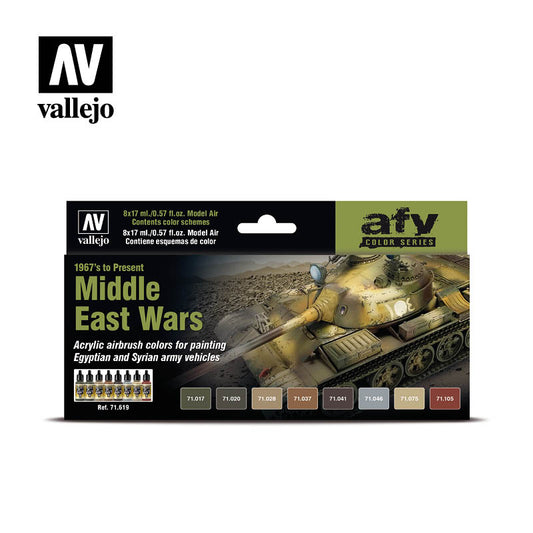 Vallejo Model Air Set - Middle East Wars (1967-Present)