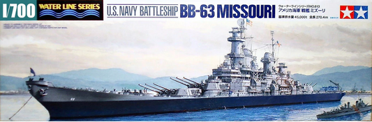 Tamiya 1/700th scale - USS Missouri Battleship (BB-63)