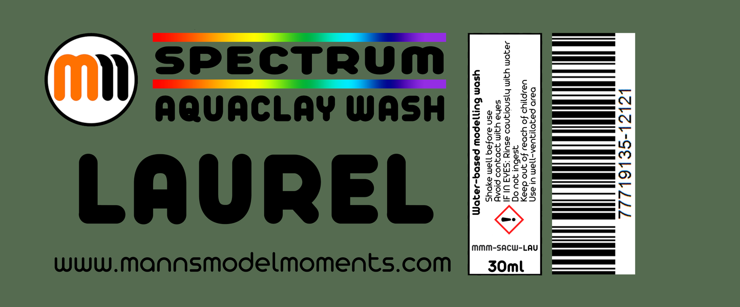 MMM AquaClay Wash, 30ml, Laurel