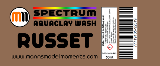 MMM AquaClay Wash, 30ml, Russet