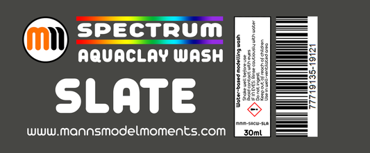 MMM AquaClay Wash, 30ml, Slate