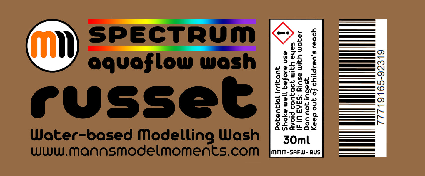Complete Set of 15 MMM 30ml AquaFlow Washes