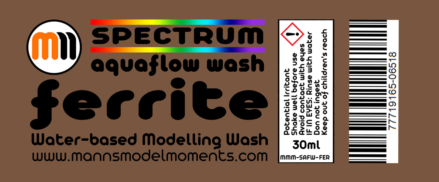Complete Set of 15 MMM 30ml AquaFlow Washes