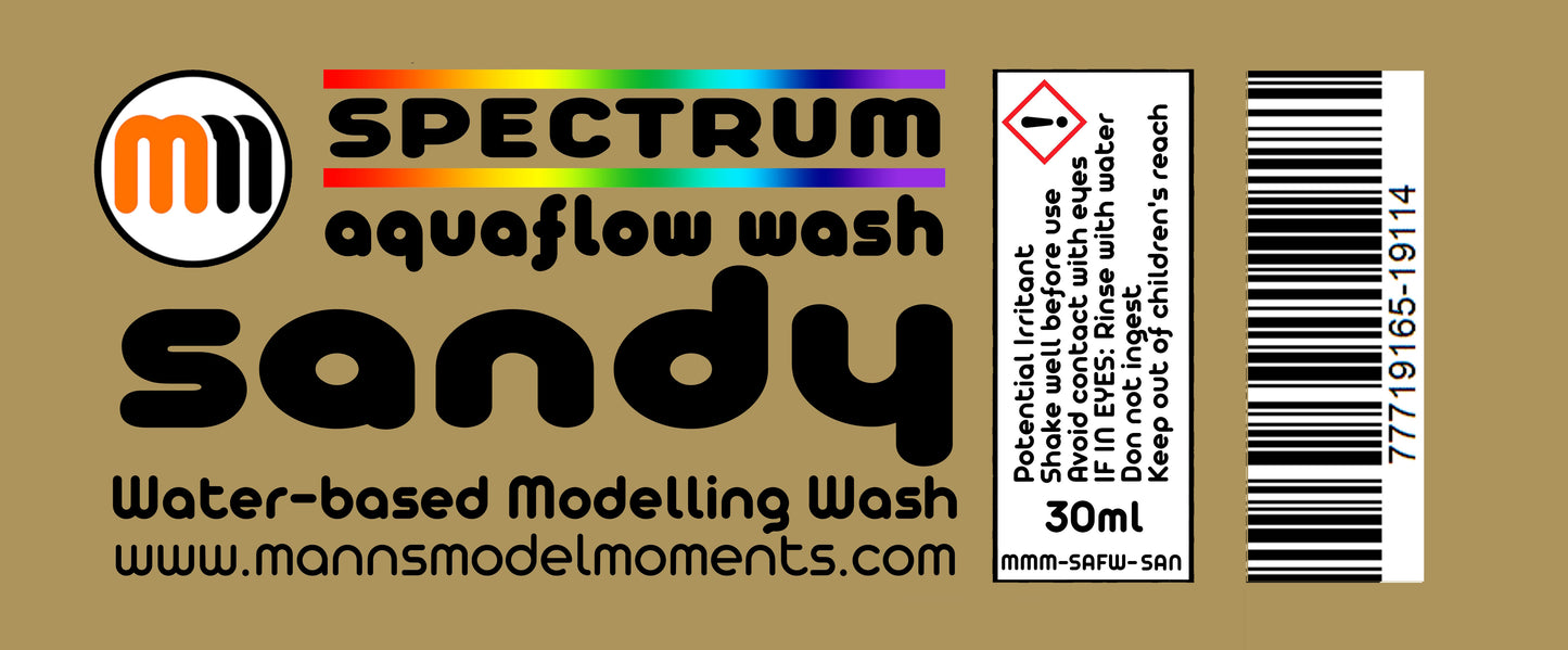Complete Set of 15 MMM 30ml AquaFlow Washes