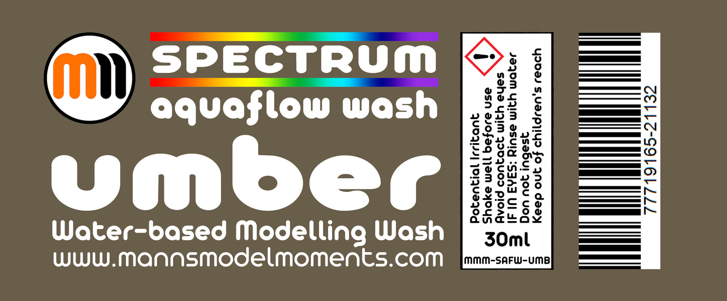 Complete Set of 15 MMM 30ml AquaFlow Washes