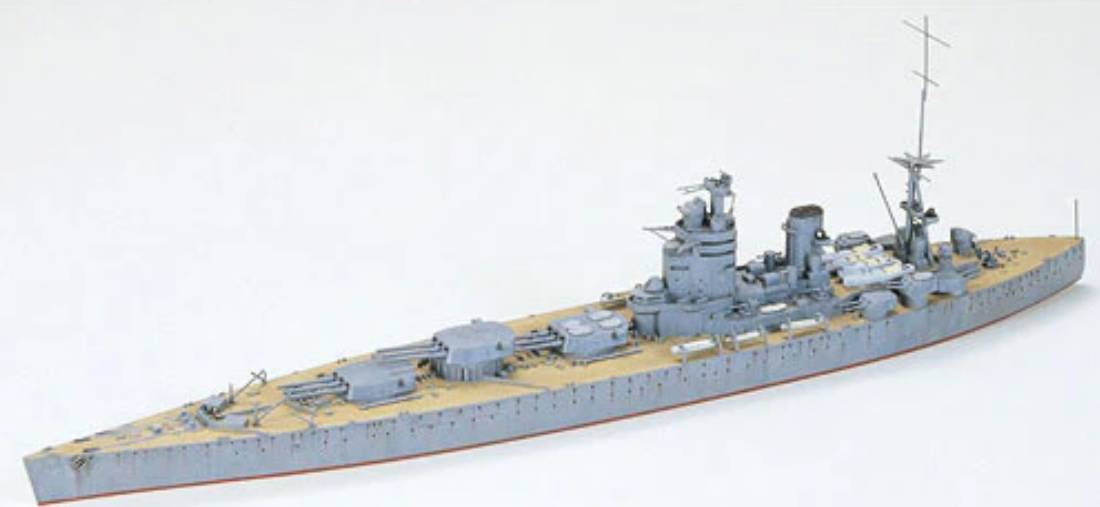 Tamiya 1/700th scale - HMS Nelson Battleship