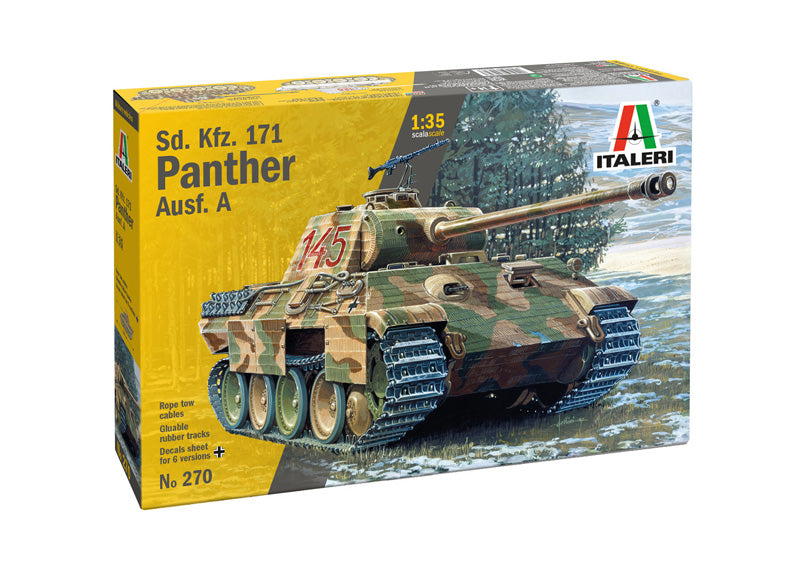 Italeri 1/35th scale Sd.Kfz 171 Panther Ausf A