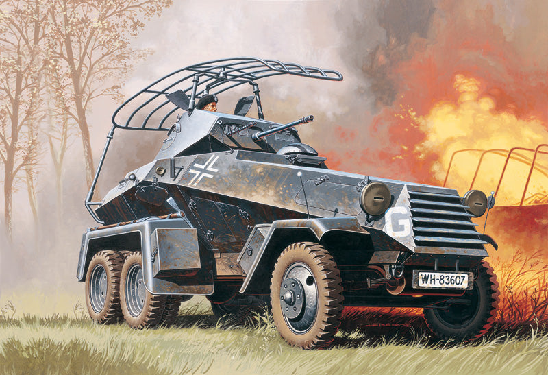 Italeri 1/35th scale Sd.Kfz.232 6 Rad