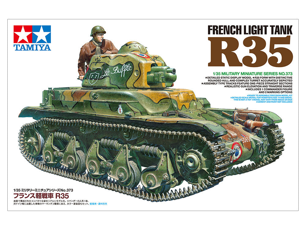 Tamiya 1/35th scale R35 French Light Tank