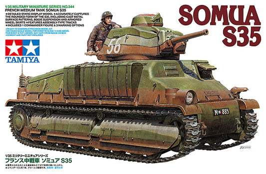 Tamiya 1/35th scale Somua S35