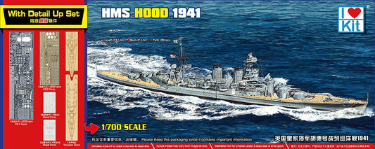 I Love Kit 1/700th scale HMS Hood 1941 with Detail-Up set