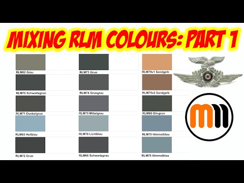 ICM WWII Luftwaffe Big Mixing Bundle 1 - 20 paints in 12 colours