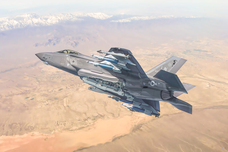 Italeri 1/48th scale F-35A Lightning II "Beast Mode"