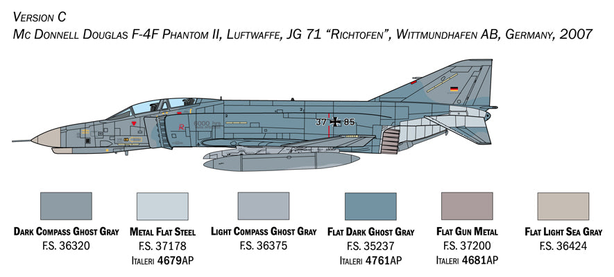 Italeri 1/72nd scale F-4E/F Phantom II