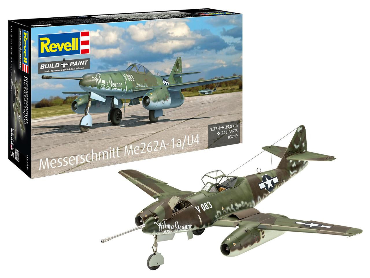 Revell 1/32nd scale Messerschmitt Me 262 A1a / U4
