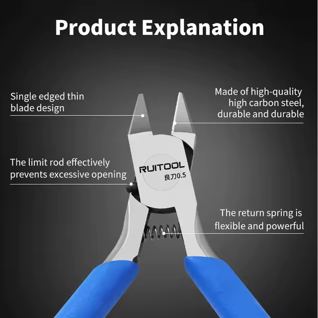 Ruitool single-bladed nippers