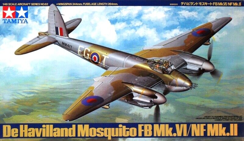 Tamiya 1/48th scale Mosquito Fb Mk.VI/NF Mk.II
