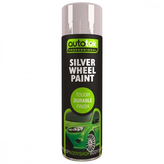 Autotek Silver Wheel Lacquer Spray